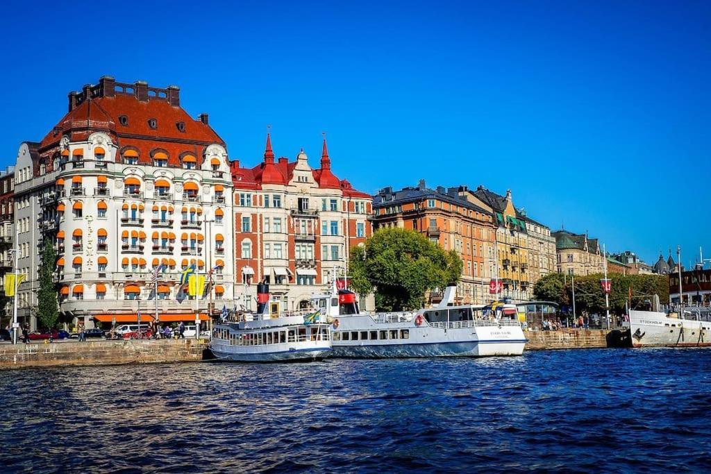 Apartamento Laegenhet Med Fantastiskt Laege Estocolmo Exterior foto